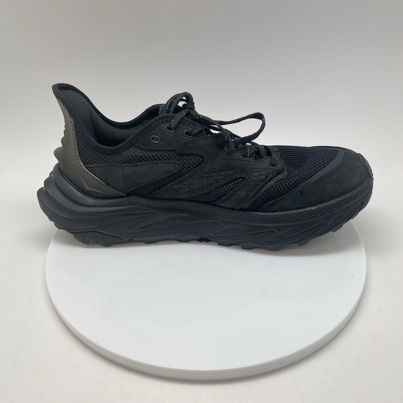 Hoka One One Sneakers Mens 10 Anacapa 2 Freedom 1155192 BBLC Black Hiking Shoes - Picture 6 of 10